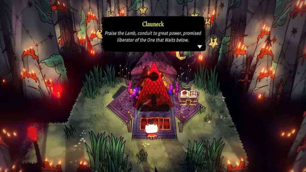 Devolver's Cult of the Lamb is an action game with sinister base building