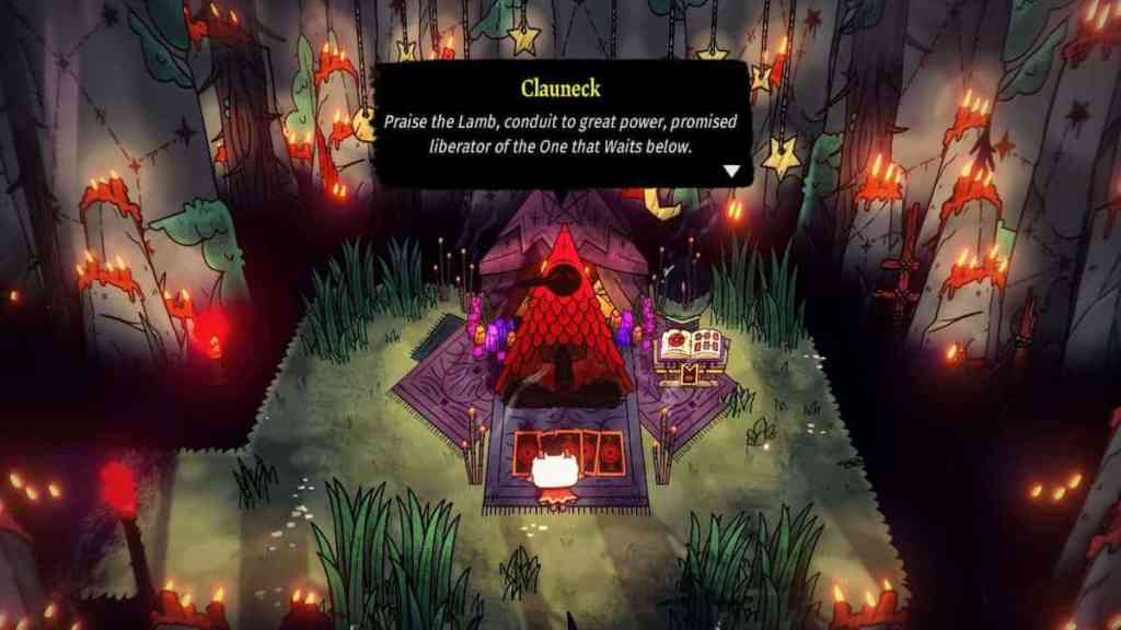 Cult of the Lamb is a roguelike video game developed