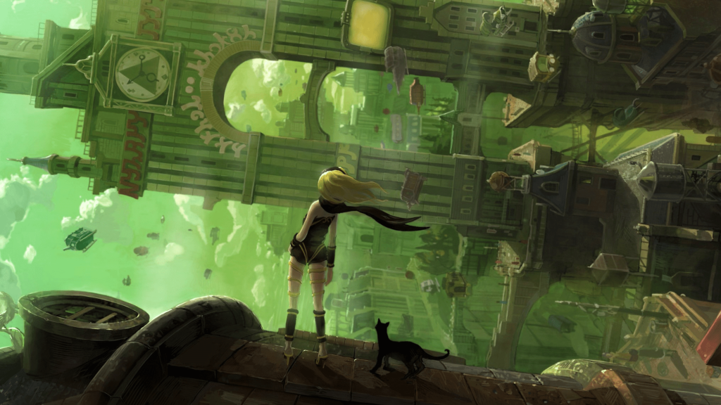 Gravity Rush (Gravity Daze) game  playstation movie tv series