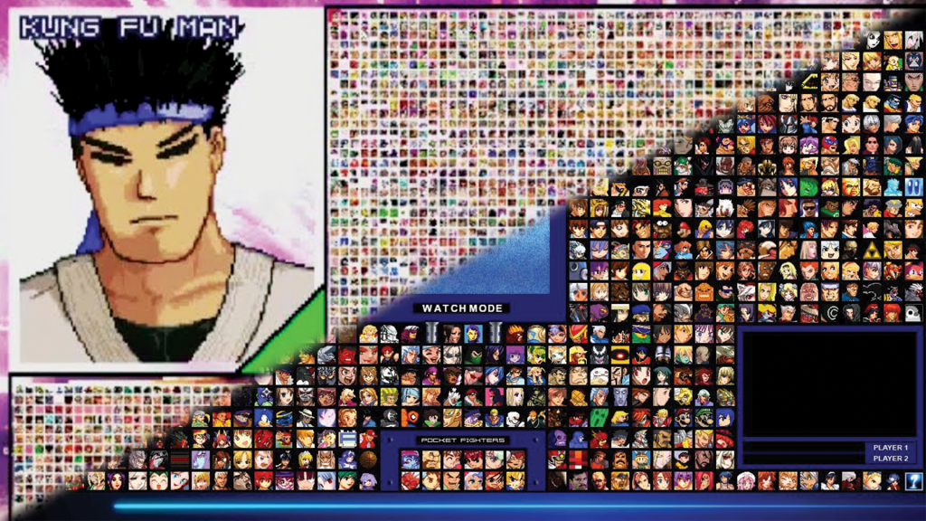 MUGEN screenpack character rosters Fighting for Recognition: The History of Fighting Game Crossovers