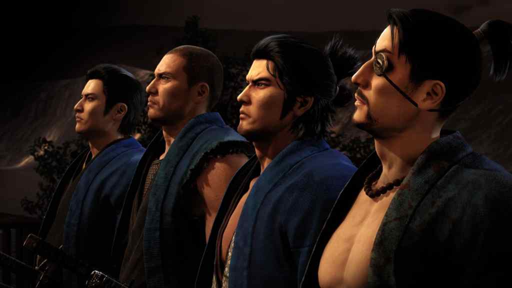 Como un dragón: ¡Ishin!  Captura de pantalla de Yakuza Ryu Ga Gotoku