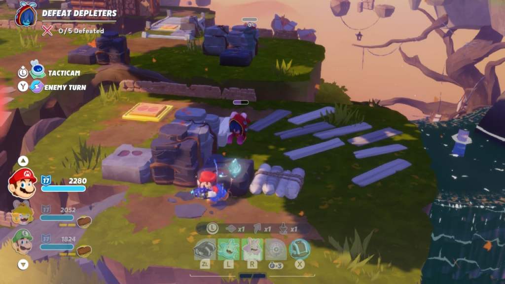mario rabbids battle