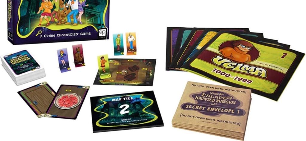 scooby doo game halloween board games