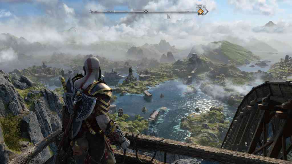 God of War Ragnarok review PS5 screenshot