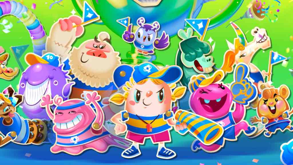 Candy Crush Saga é visto no Xbox App - Canal do Xbox