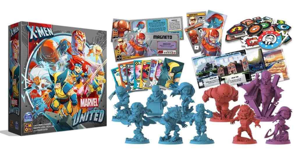 marvel united x-men solo board games