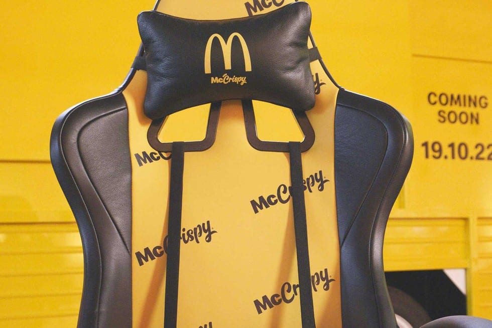 mcdonald's gaming chair mccrispy