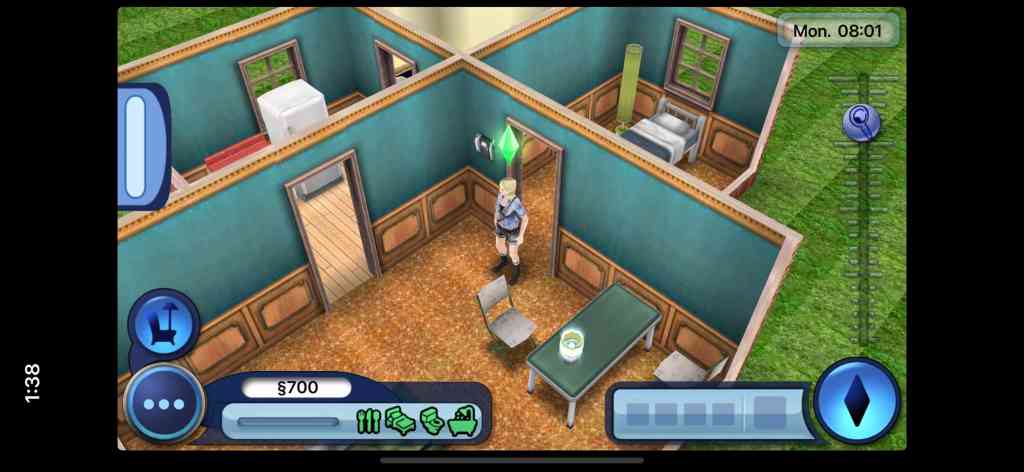 The Sims 3 mobile game 