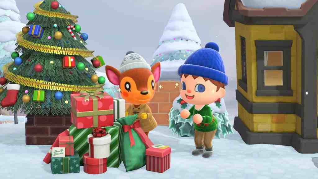 christmas toy day animal crossing