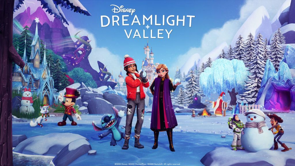 disney dreamlight valley christmas video games