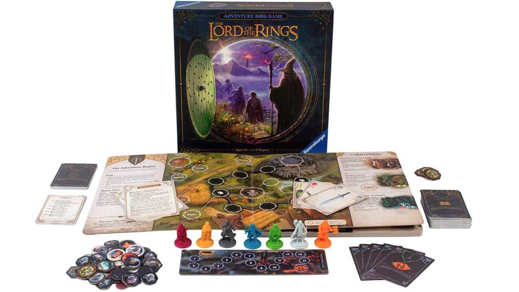 lord of the rings adventure book game