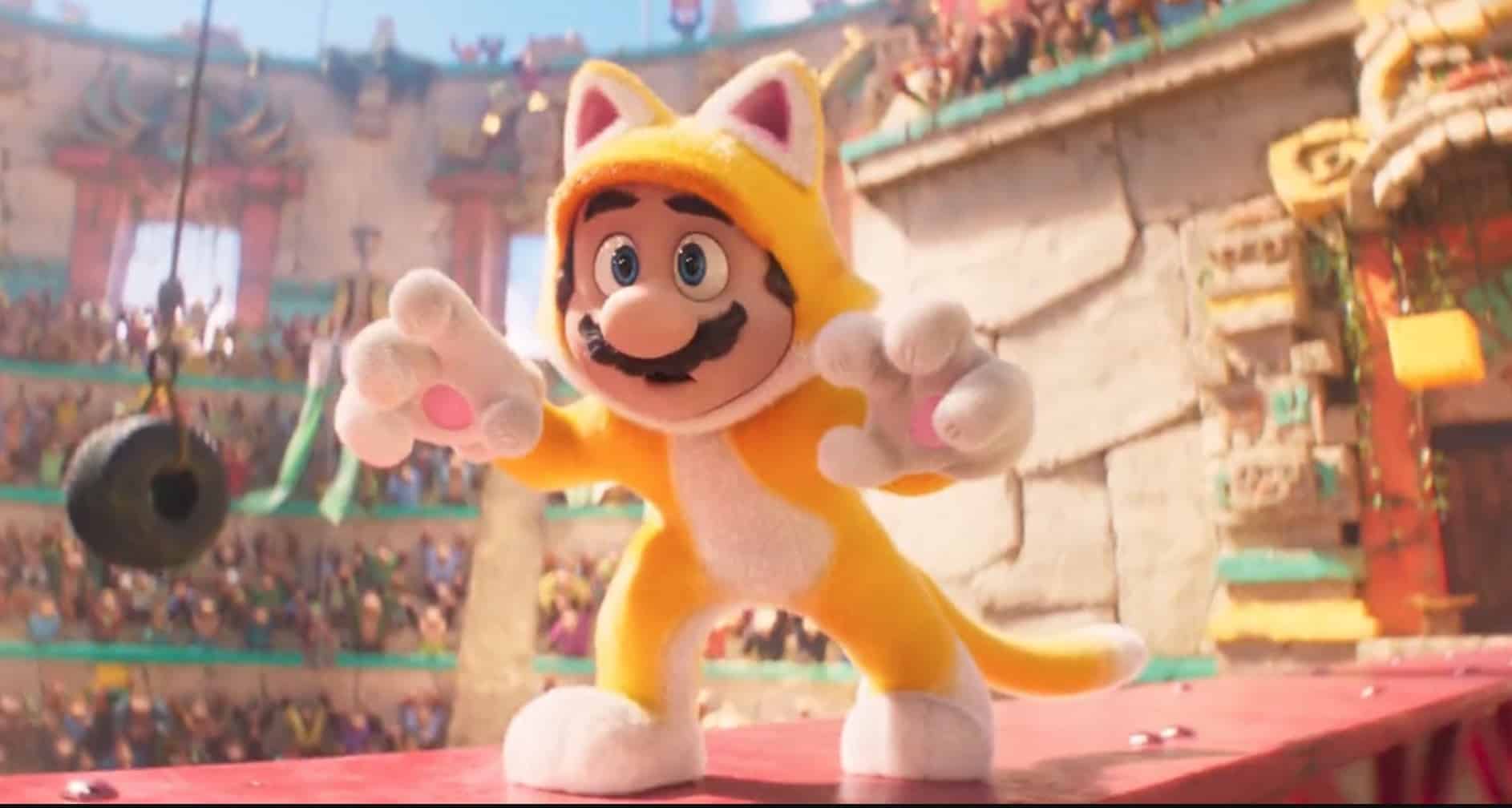 SUPER MARIO BROS. MOVIE Trailer Offers Donkey Kong Voice and Cat Mario