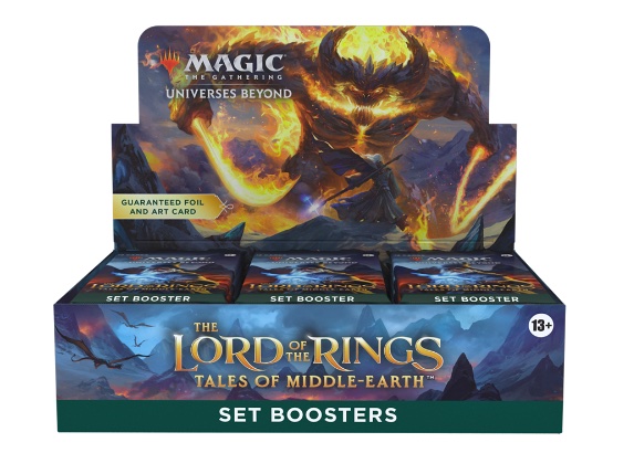 set boosters lord of the rings