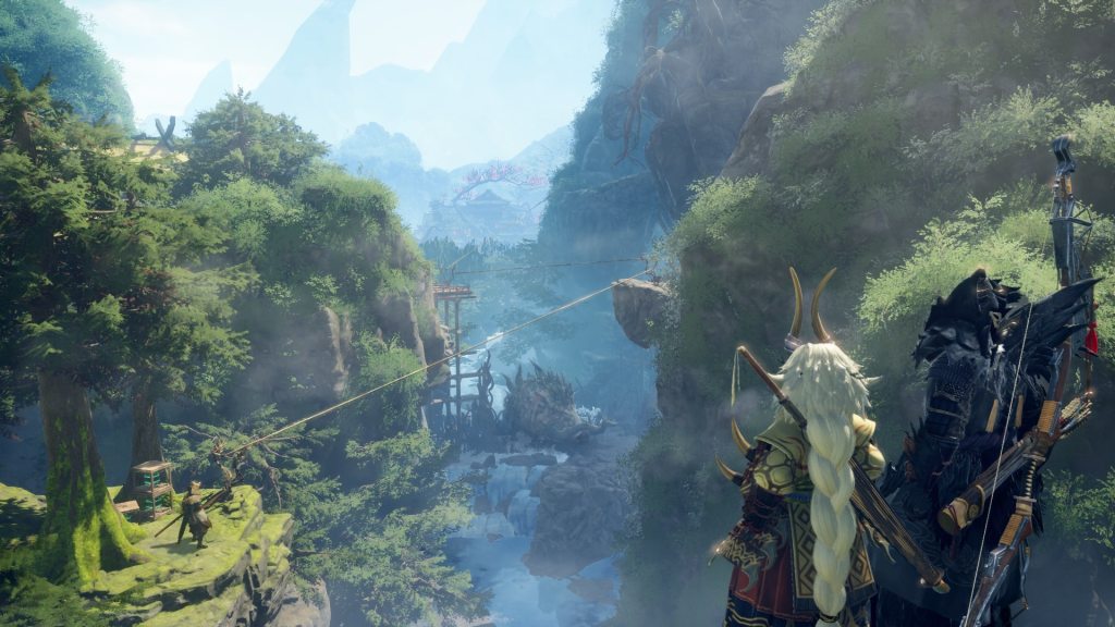 Wild Hearts lets you fight off colossal wolves with a deadly umbrella