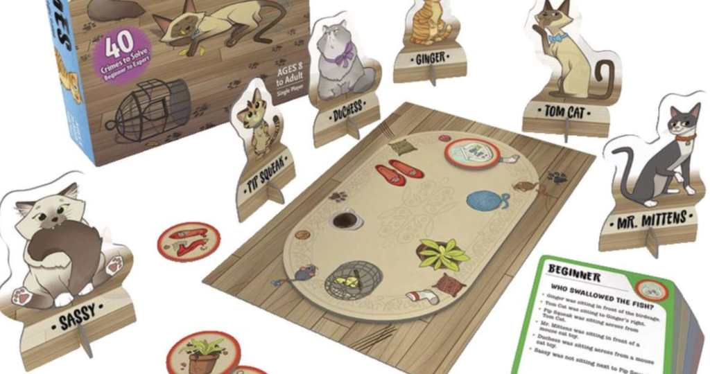 cat crimes board game