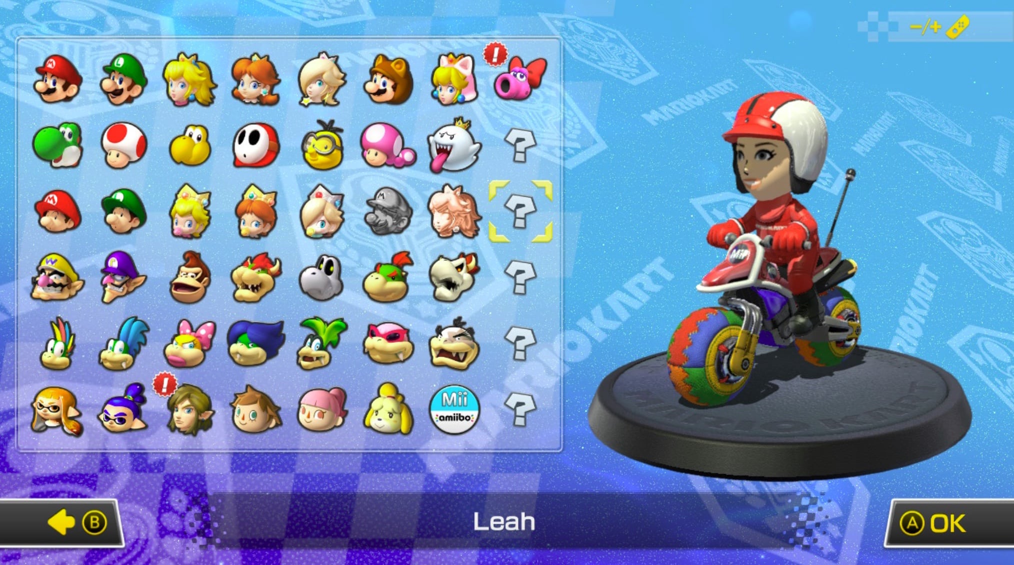 Mario Kart 8 Deluxe is getting five mystery racers