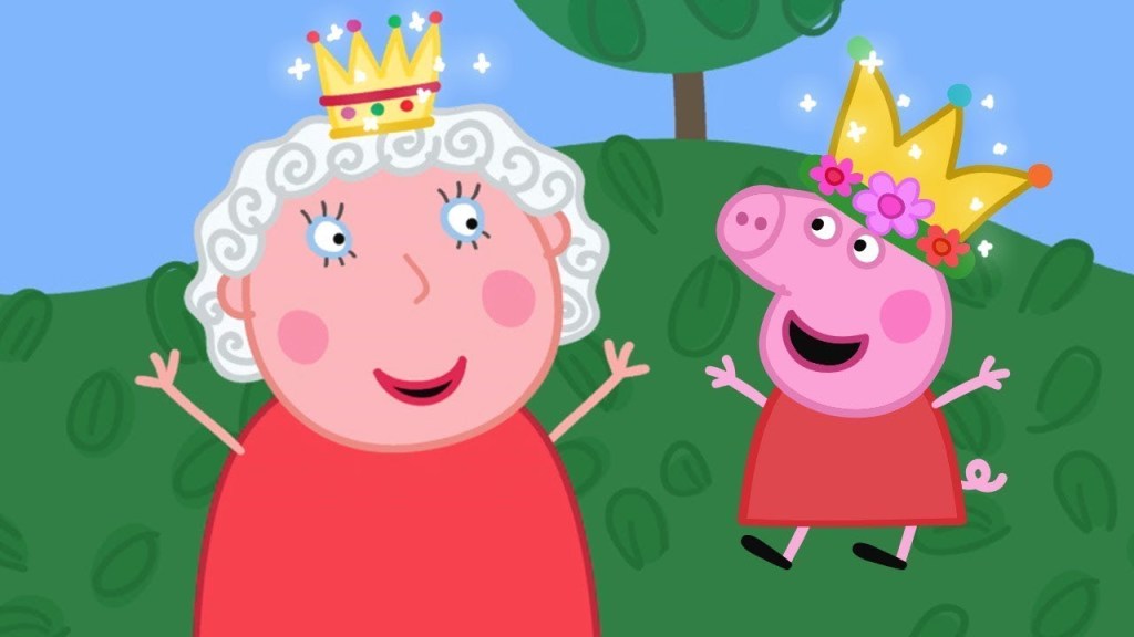 peppa pig queen elizabeth tribute