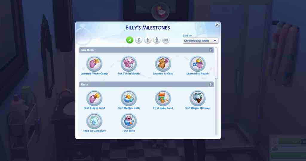 sims 4 milestones 