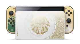 The Legend of Zelda: Tears of the Kingdom Nintendo Switch OLED console