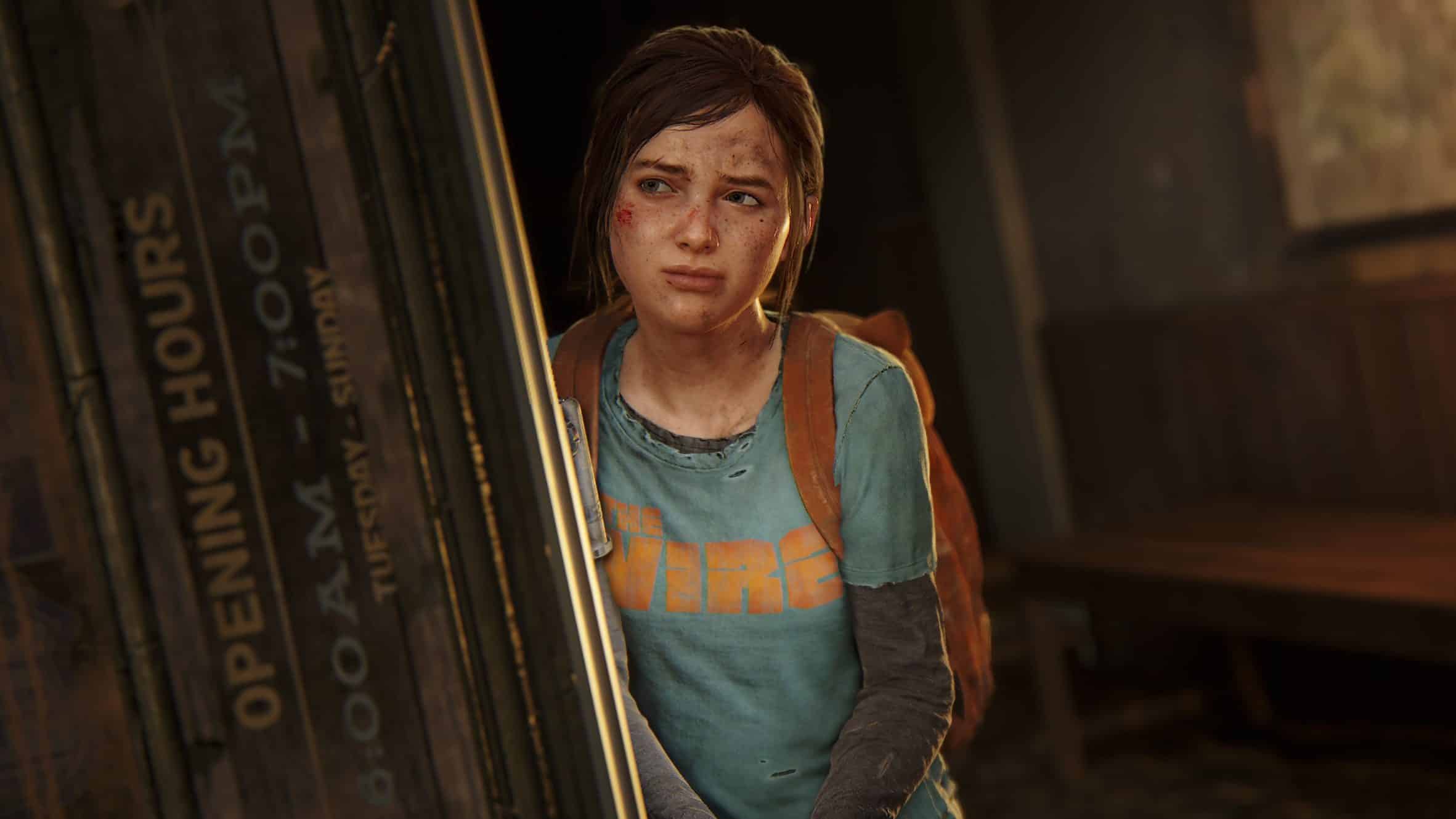 The Last of Us Part 1 for PS5 adds new HBO t-shirts for Ellie