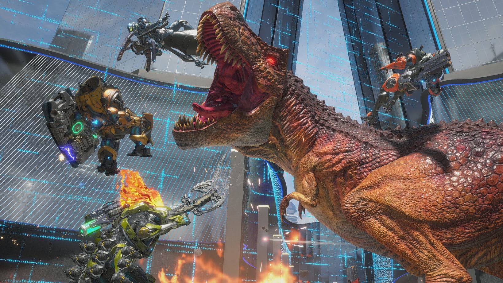 Exoprimal preview - Capcom's multiplayer dino-shooter is bizarre