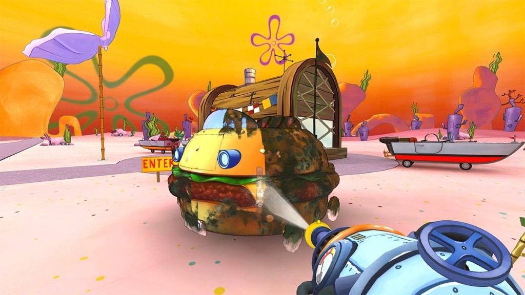 PowerWash Simulator is getting SpongeBob SquarePants DLC