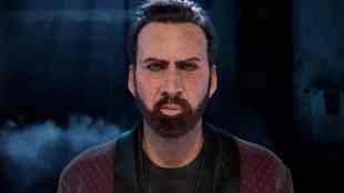 nicolas cage dead by daylight survivor