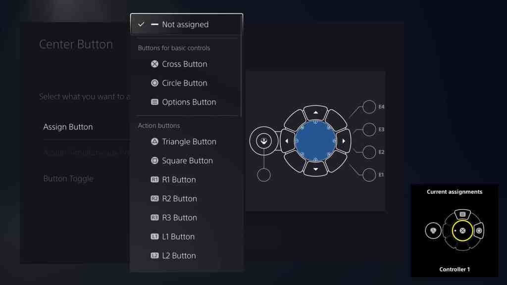 playstation access ui