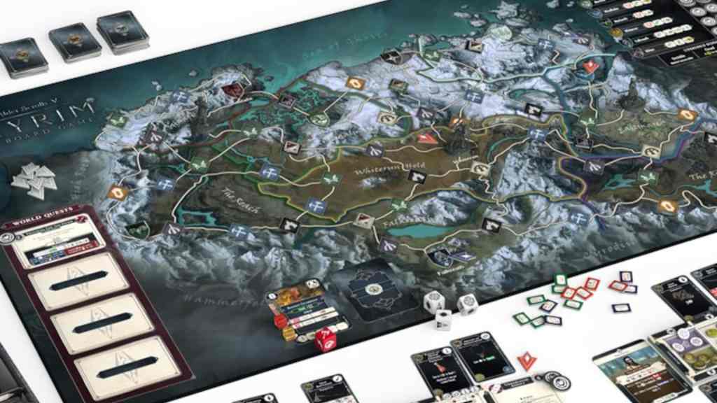 skyrim the adventure board game