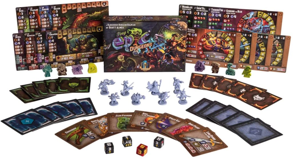 solo board games tiny epic dungeons
