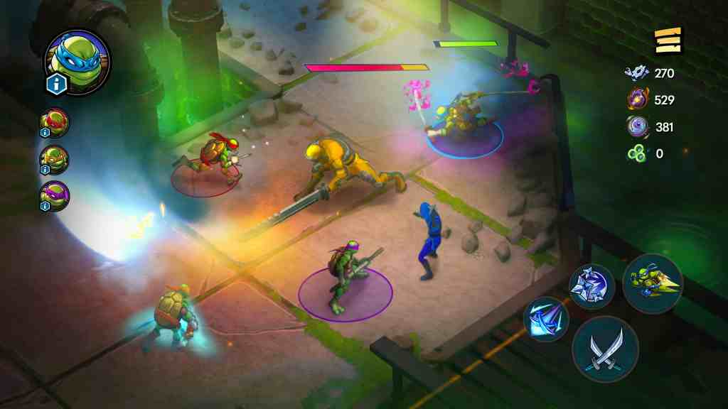 TMNT Splintered Fate from Super Evil MegaCorp on Apple Arcade