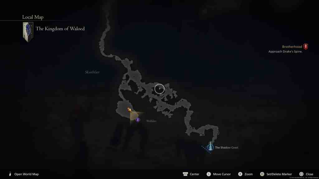 Final Fantasy 16 - 'Pandemonium' Hunt Location