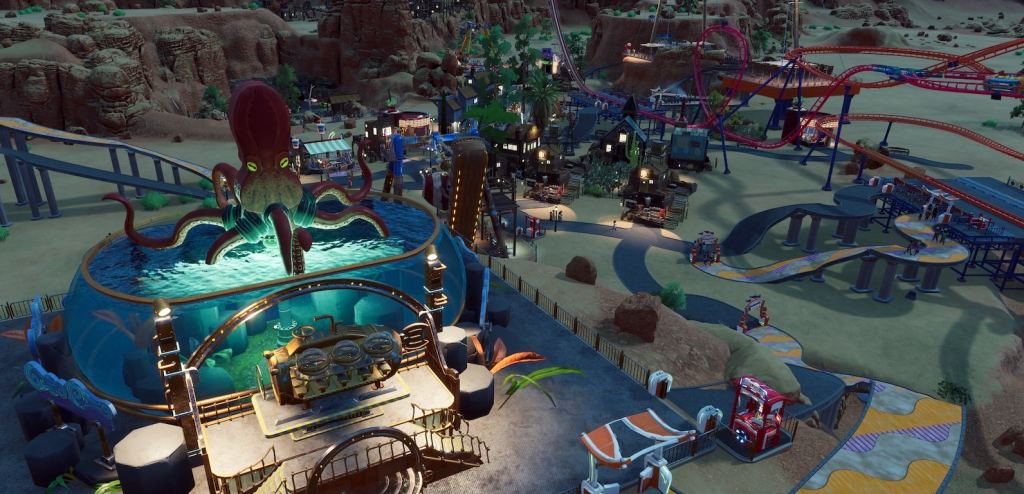 Park Beyond is a theme park sim that allows its players to create