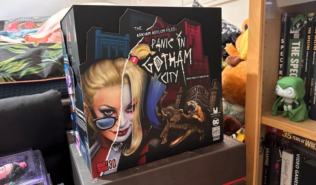 the arkham asylum files panic in gotham city ar board game review