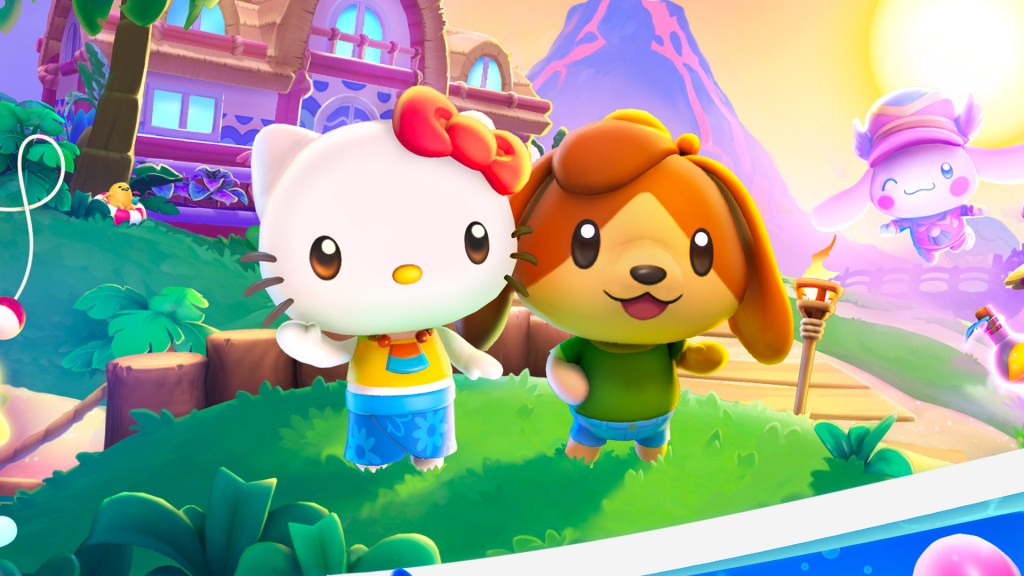 hello kitty island adventure game features