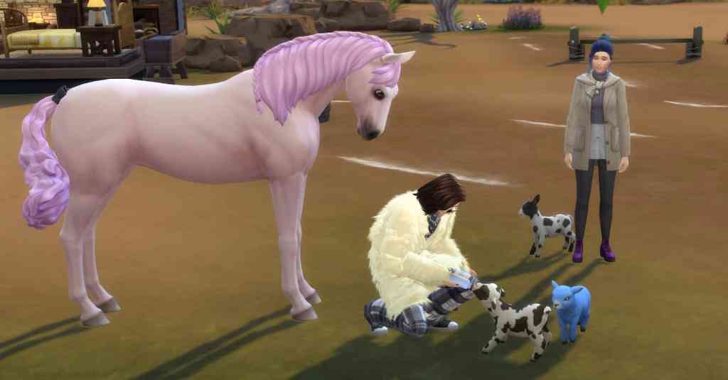 horse ranch gameplay sims 4