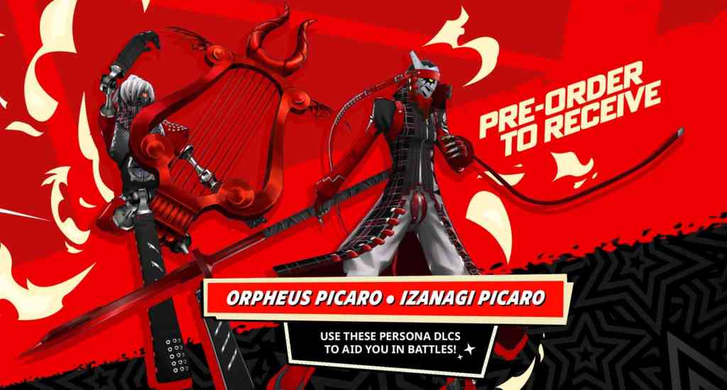 Persona 5 Tactica Pre-order Bonuses