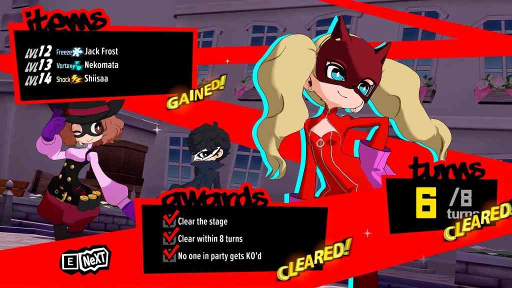 Persona 5 Tactica screenshot