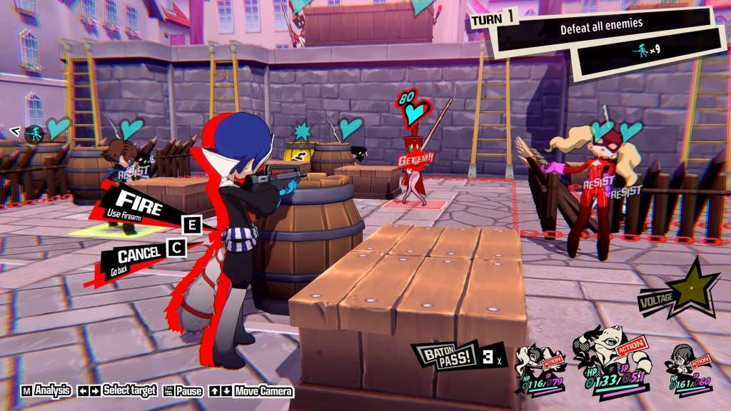 Persona 5 Tactica screenshot