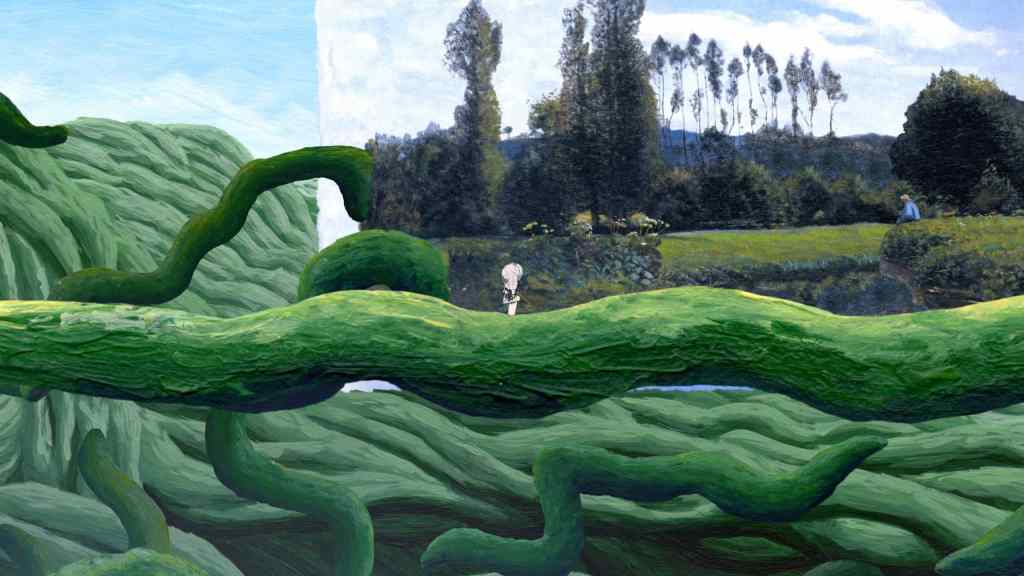 The Master's Pupil is a hand-painted video game informed by Monet's artworks