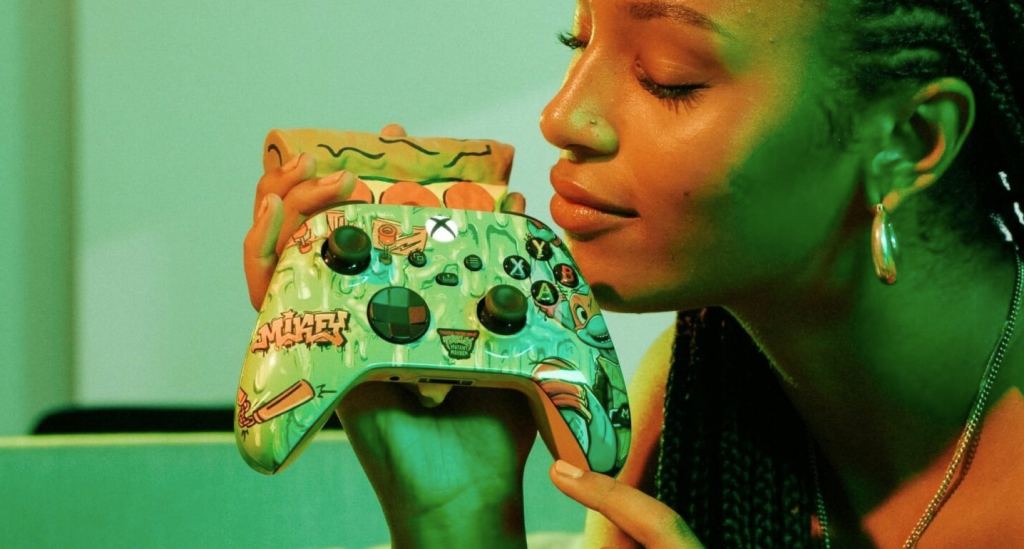 tmnt pizza controller xbox