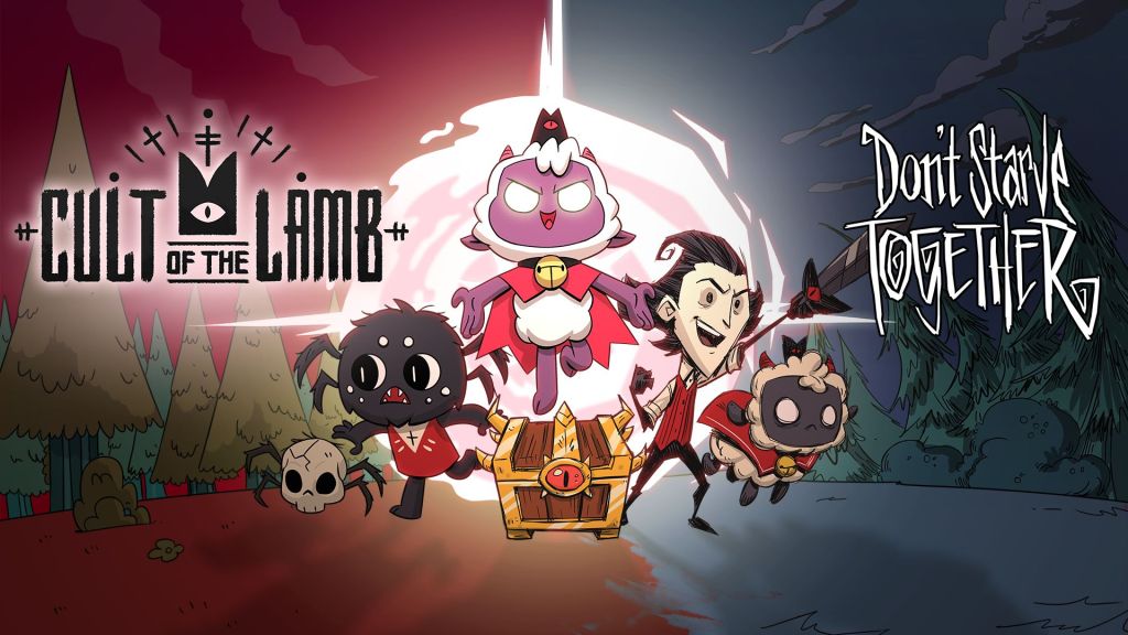 cult of the lamb don't starve together crossover