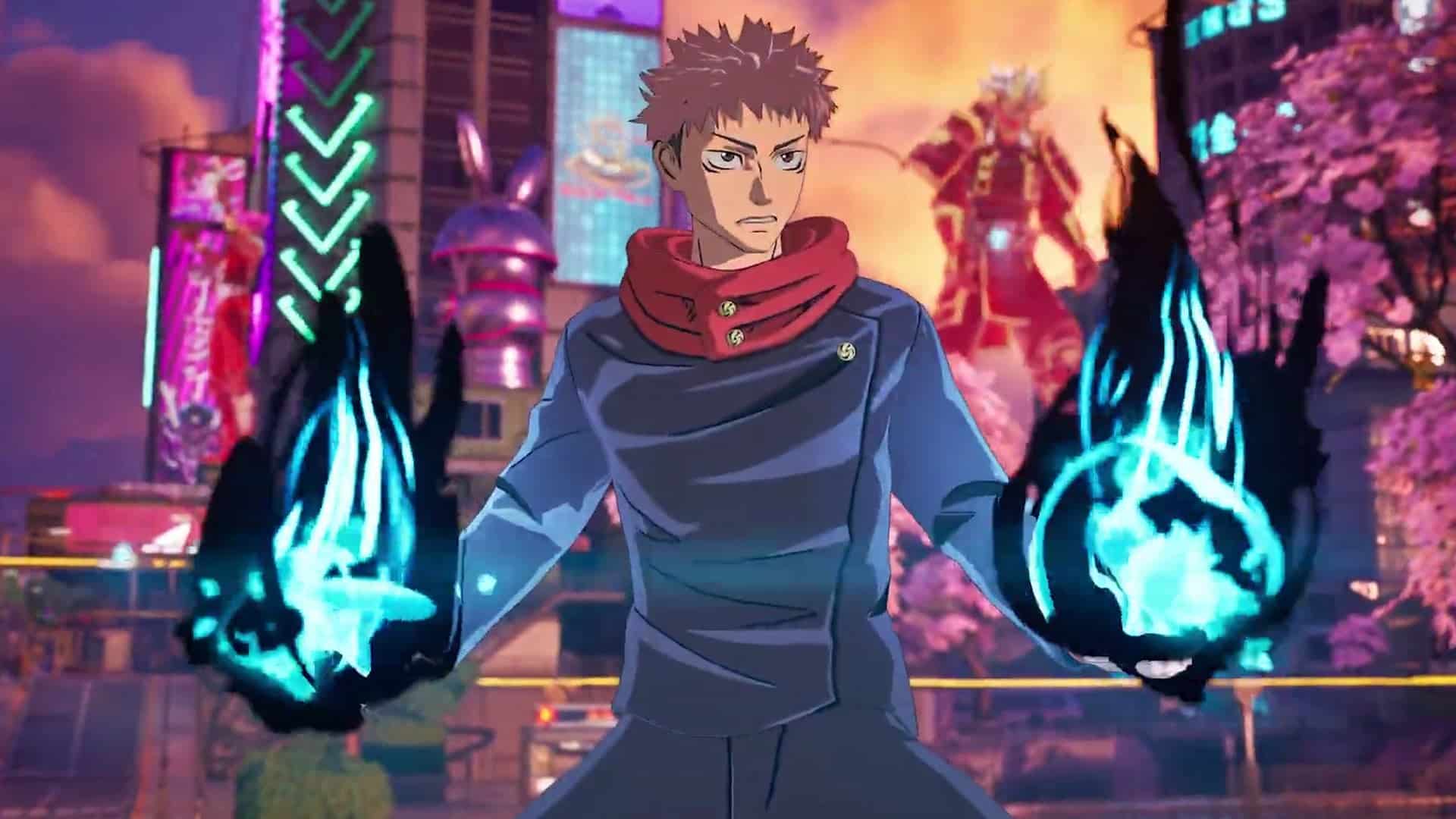 Fortnite launches Jujutsu Kaisen crossover event