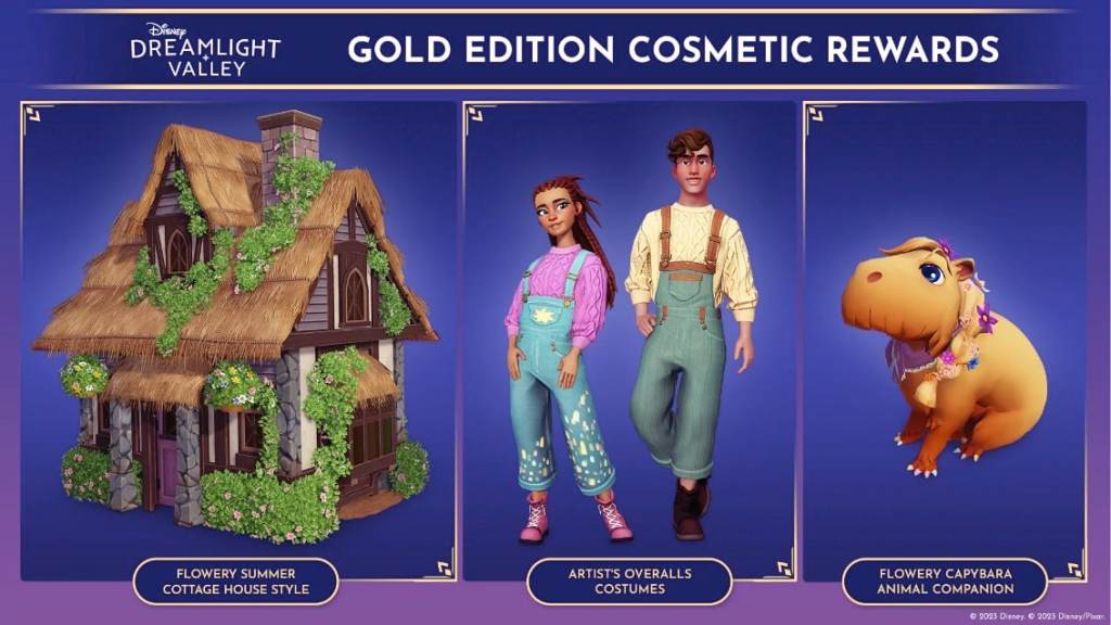 disney dreamlight valley cosmetic rewards