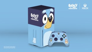 bluey xbox console controller