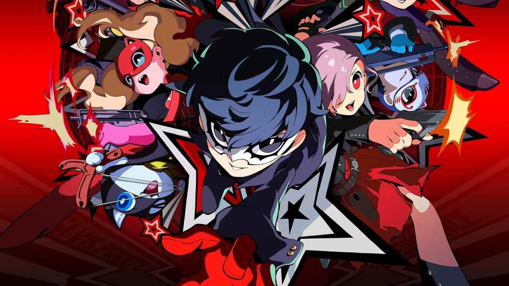 Persona 5 Tactica key art