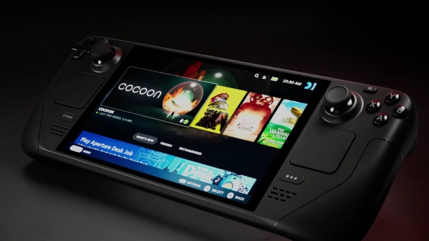 Steam Deck OLED console announced for select regions