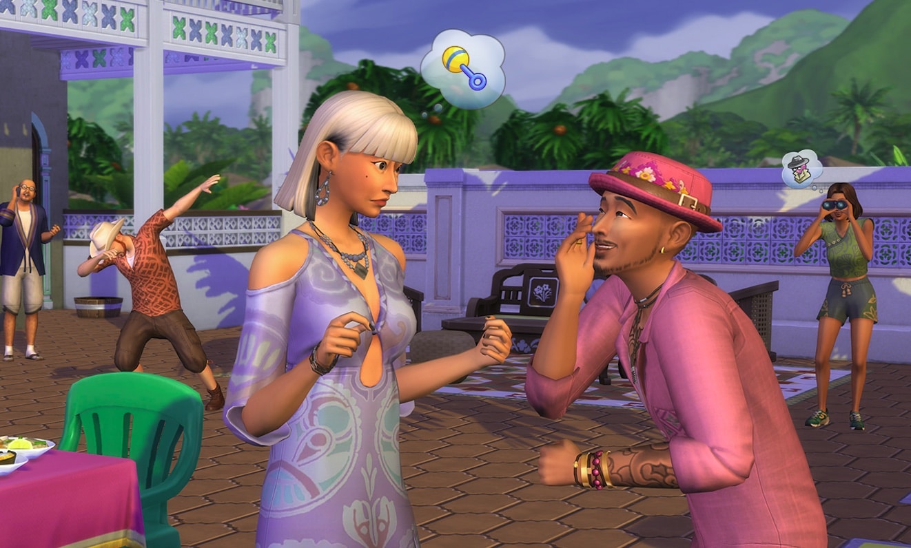 The Sims 4 For Rent lets you a landlord, spy on your neighbours