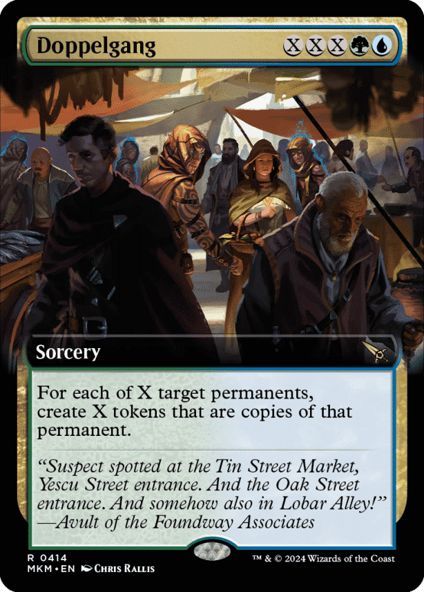 Magic: The Gathering Doppelgang card