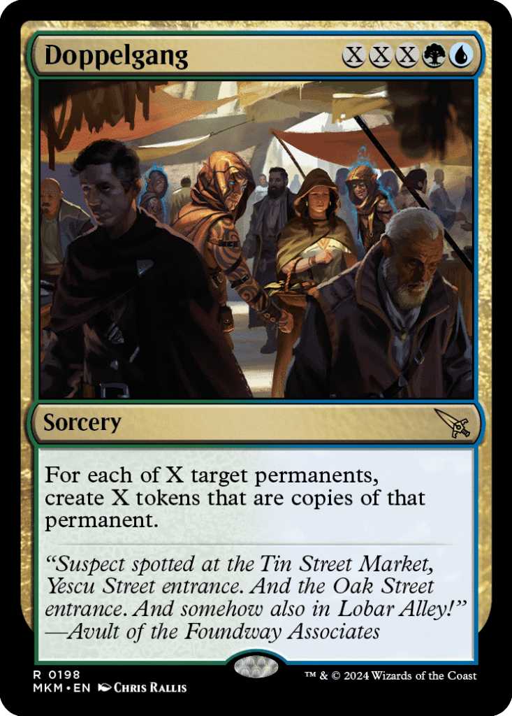 Magic: The Gathering Doppelgang card